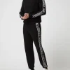 Coupon ? Karl Lagerfeld Lounge-Hose Aus Kaschmir – Schwarz ⭐ 5