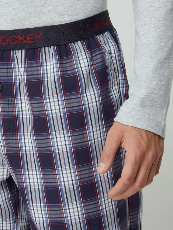 Bestes Angebot ⭐ Jockey Pyjama-Hose Aus Baumwolle – Rot ⭐ 4