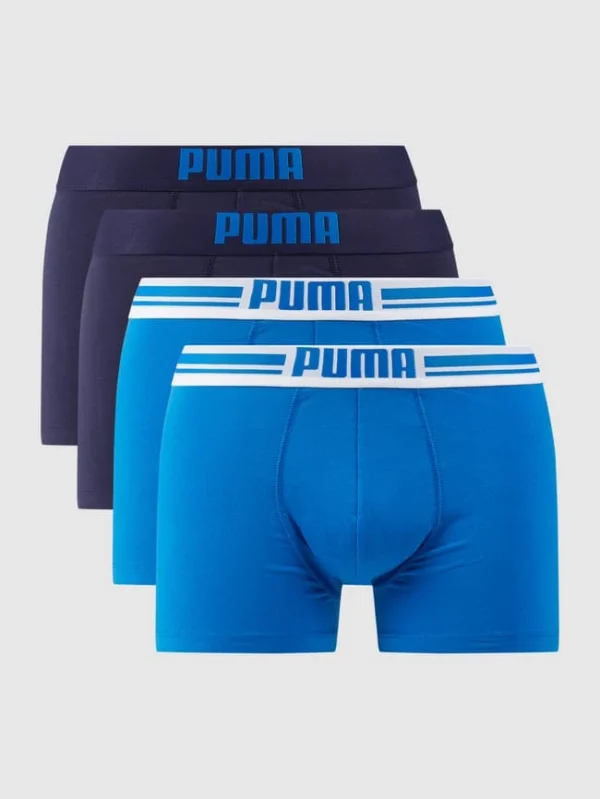 Top 10 ? Puma Trunks Mit Stretch-Anteil Im 4er-Pack – Marineblau ? 1