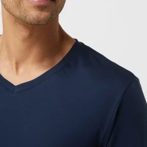 Budget ? Hanro Pyjama Aus Merzerisierter Baumwolle – Dunkelblau ? 10