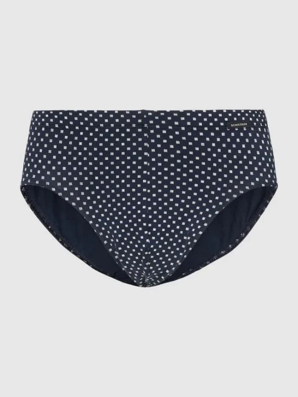 Top 10 ? Schiesser Slip Mit Allover-Muster – Marineblau ? 3