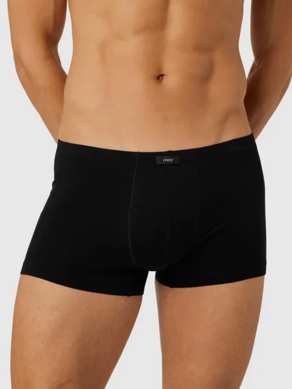 Neu ? Mey Trunks Mit Label-Patch – Schwarz ? 4