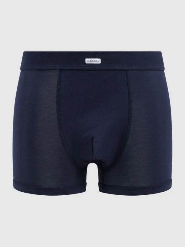 Bester Verkauf ✔️ Seidensticker Trunks Aus Baumwolle – Marineblau ✨ 1