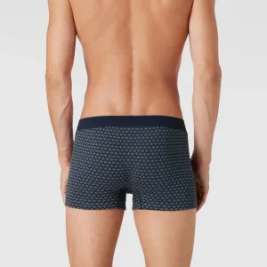 Aktion ? Schiesser Trunks Mit Allover-Muster Modell ‘Fine’ – Dunkelblau ✨ 12