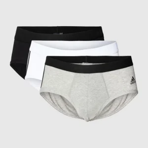 Aktion ? ADIDAS SPORTSWEAR Slip Mit Kontrastiven Label-Streifen Im 3er-Pack – Weiß ? 8