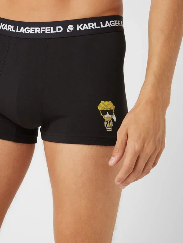 Billig ? Karl Lagerfeld Trunks Mit Stretch-Anteil Im 3er-Pack – Schwarz ? 6