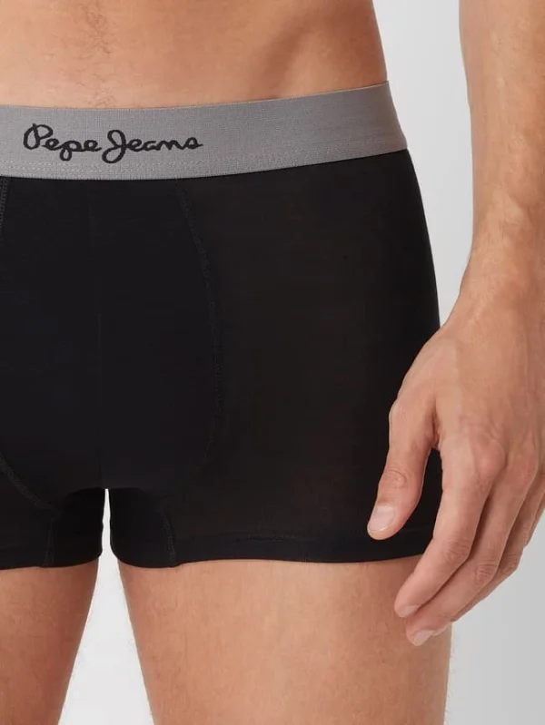 Angebote ? Pepe ? Jeans Trunks Mit Stretch-Anteil Im 5er-Pack Modell ‘Keaton’ – Mittelgrau Meliert ? 8