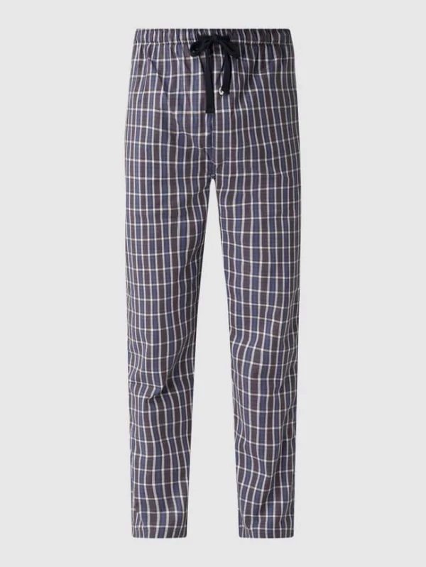 Aktion ? Tom Tailor Pyjamahose Aus Baumwolle – Blau ? 3