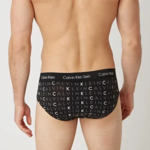 Aktion ? Calvin Klein Underwear Slips Aus Baumwoll-Mix Im 3er-Pack – Schwarz ? 14