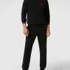 Aktion ? Emporio Armani Sweatanzug Mit Logo-Stitchings – Schwarz ? 16