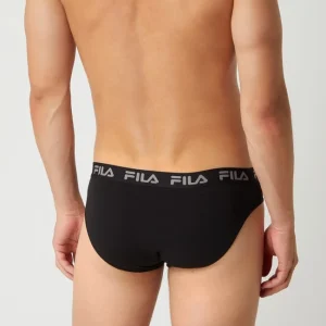 Aktion ? FILA Slip Mit Stretch-Anteil Im 2er-Pack – Schwarz ? 12