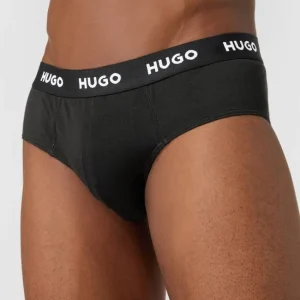 Budget ✔️ HUGO Slip Mit Label-Schriftzug Im 3er-Pack – Schwarz ? 10