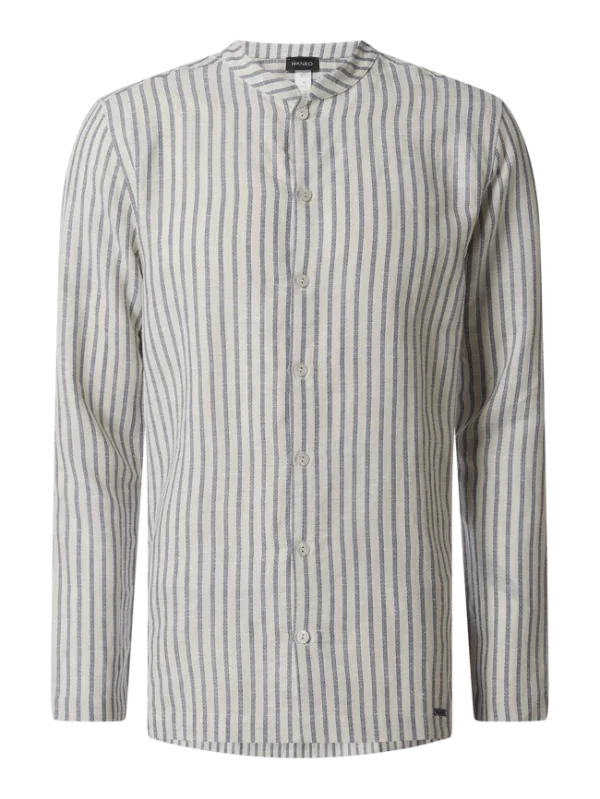 Top 10 ? Hanro Pyjama-Oberteil Aus Leinen-Baumwoll-Mix – Beige ? 3