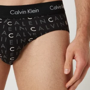 Aktion ? Calvin Klein Underwear Slips Aus Baumwoll-Mix Im 3er-Pack – Schwarz ? 16