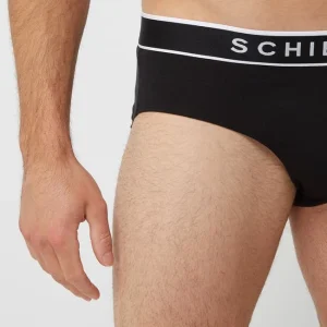 Besorgen ? Schiesser Slip Mit Logo-Bund Im 3er-Pack – Schwarz ❤️ 12