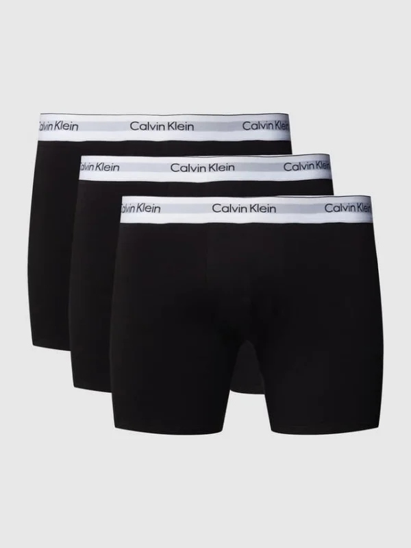 Top 10 ? Calvin Klein Underwear Plus PLUS SIZE Trunks Mit Logo-Bund Im 3er-Pack – Schwarz ? 3