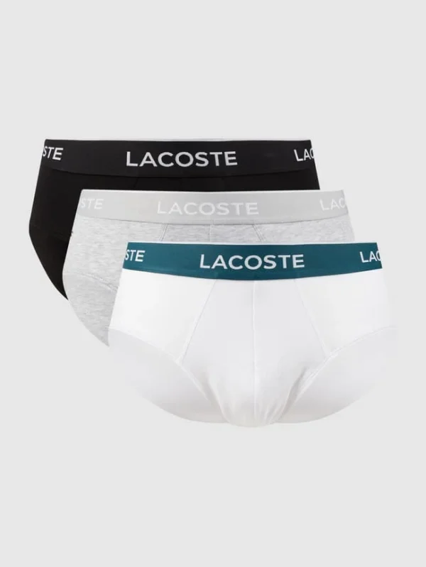 Am billigsten ? Lacoste Slip Mit Stretch-Anteil Im 3er-Pack – Weiß ⌛ 1