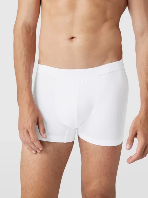 Bestpreis ? Mey Trunks Mit Logo-Bund – Weiß ? 4