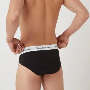 Coupon ? Calvin Klein Underwear Slips Aus Baumwoll-Mix Im 3er-Pack – Schwarz ? 18