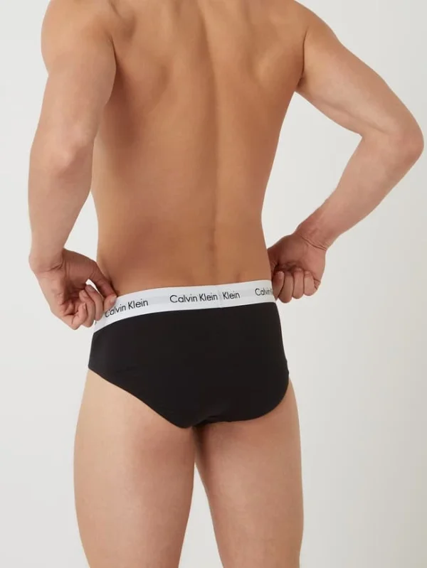 Coupon ? Calvin Klein Underwear Slips Aus Baumwoll-Mix Im 3er-Pack – Schwarz ? 7