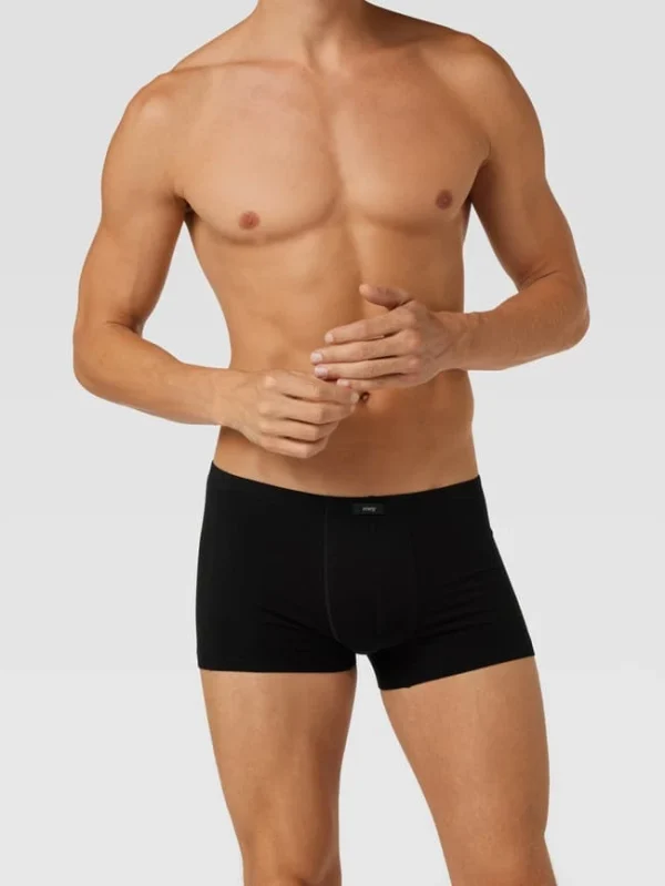 Neu ? Mey Trunks Mit Label-Patch – Schwarz ? 1
