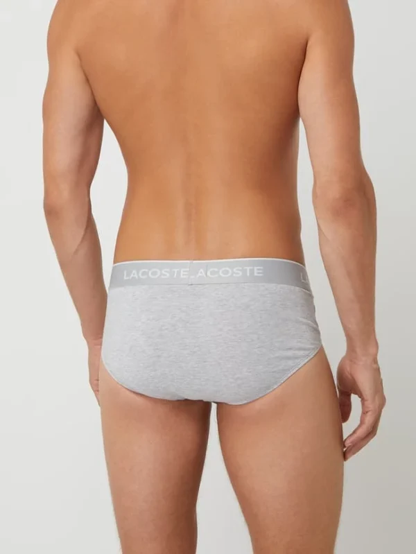 Am billigsten ? Lacoste Slip Mit Stretch-Anteil Im 3er-Pack – Weiß ⌛ 5