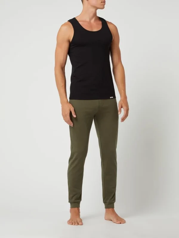 Billig ? Pepe ? Jeans Lounge-Hose Aus Baumwolle – Olivgrün ? 1