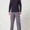Aktion ⌛ Jockey Pyjama Aus Baumwolle – Dunkelblau ? 17