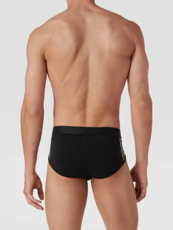 Aktion ? ADIDAS SPORTSWEAR Slip Mit Kontrastiven Label-Streifen Im 3er-Pack – Weiß ? 5