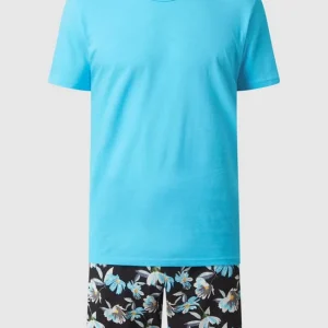 Schlussverkauf ? HOM Pyjama Aus Baumwolle Modell ‘Eden Roc’ – Türkis ? 8