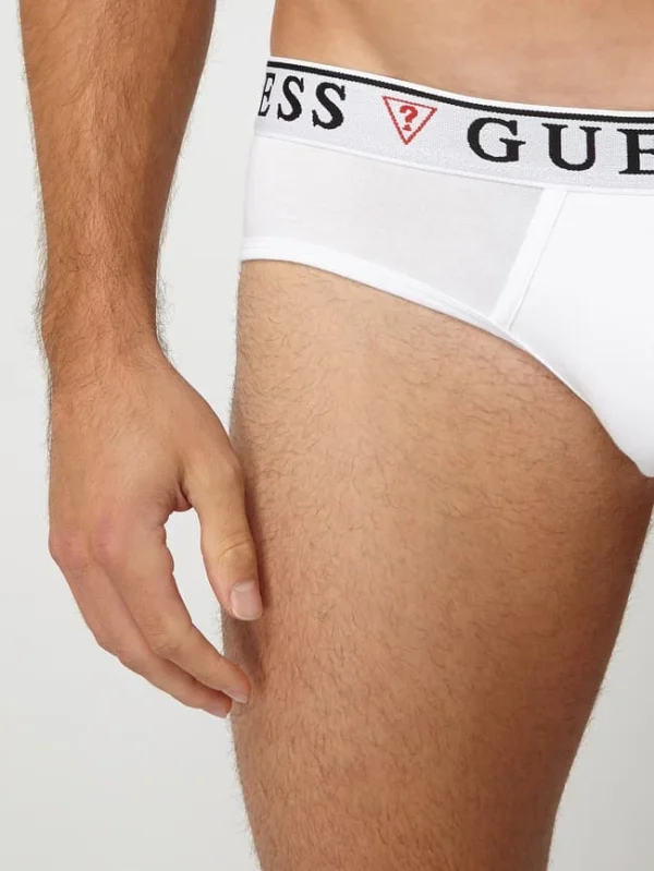 Bestes Angebot ⭐ Guess Slip Aus Baumwoll-Elasthan-Mix Im 3er-Pack – Mittelgrau ? 8