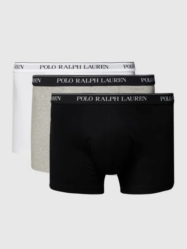 Coupon ⭐ Polo Ralph Lauren Big & Tall Trunks Mit Logo-Bund Im 3er-Pack – Mittelgrau Meliert ? 3