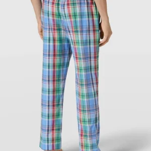 Aktion ? Polo Ralph Lauren Underwear Pyjama-Hose Mit Karomuster Modell ‘MULTI CHECK PJ PANTS’ – Bleu ? 15