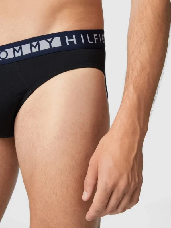 Budget ? Tommy Hilfiger Slip Mit Logo-Schriftzug – Schwarz ? 4
