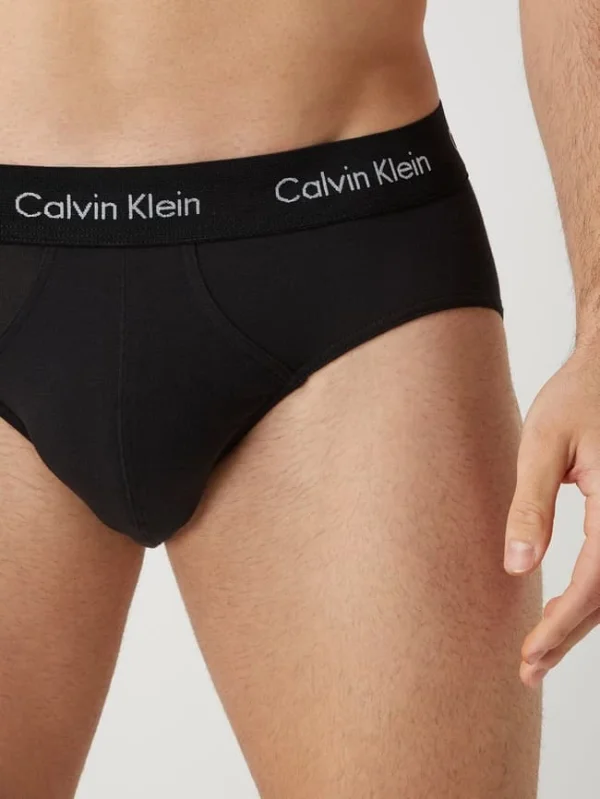 Aktion ? Calvin Klein Underwear Slips Aus Baumwoll-Mix Im 3er-Pack – Schwarz ? 4
