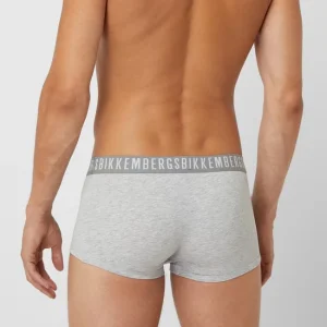 Bestpreis ? Bikkembergs Trunks Mit Stretch-Anteil Im 3er-Pack – Mittelgrau Meliert ? 12