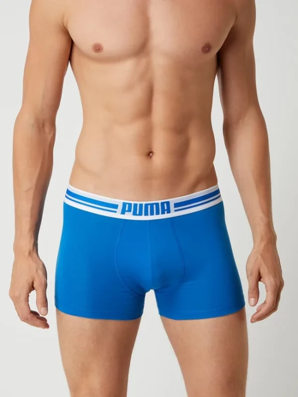 Top 10 ? Puma Trunks Mit Stretch-Anteil Im 4er-Pack – Marineblau ? 4