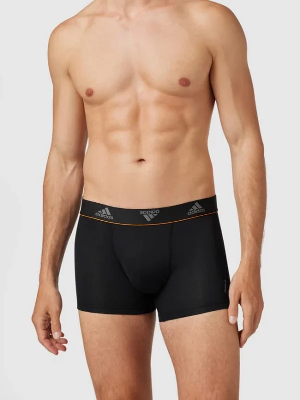 Rabatt ? ADIDAS SPORTSWEAR Trunks Mit Elastischem Logo-Bund Im 2er-Pack – Schwarz ? 1