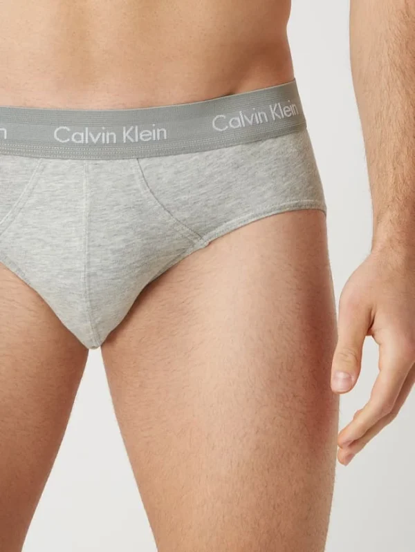 Aktion ? Calvin Klein Underwear Slips Aus Baumwoll-Mix Im 3er-Pack – Schwarz ? 7