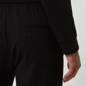 Schlussverkauf ? Guess Lounge-Hose Mit Stretch-Anteil Modell ‘Meyer’ – Schwarz ✔️ 11