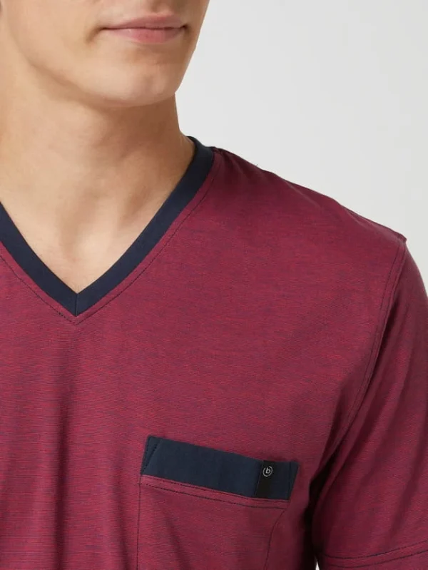 Rabatt ? Bugatti Pyjama Aus Baumwollmischung – Fuchsia ? 4