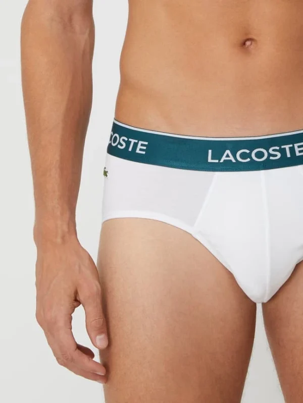 Am billigsten ? Lacoste Slip Mit Stretch-Anteil Im 3er-Pack – Weiß ⌛ 7