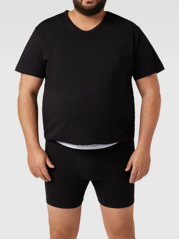 Top 10 ? Calvin Klein Underwear Plus PLUS SIZE Trunks Mit Logo-Bund Im 3er-Pack – Schwarz ? 1