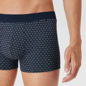 Aktion ? Schiesser Trunks Mit Allover-Muster Modell ‘Fine’ – Dunkelblau ✨ 10