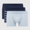 Neu ? Seidensticker Trunks Mit Stretch-Anteil Im 3er-Pack – Marineblau ? 16