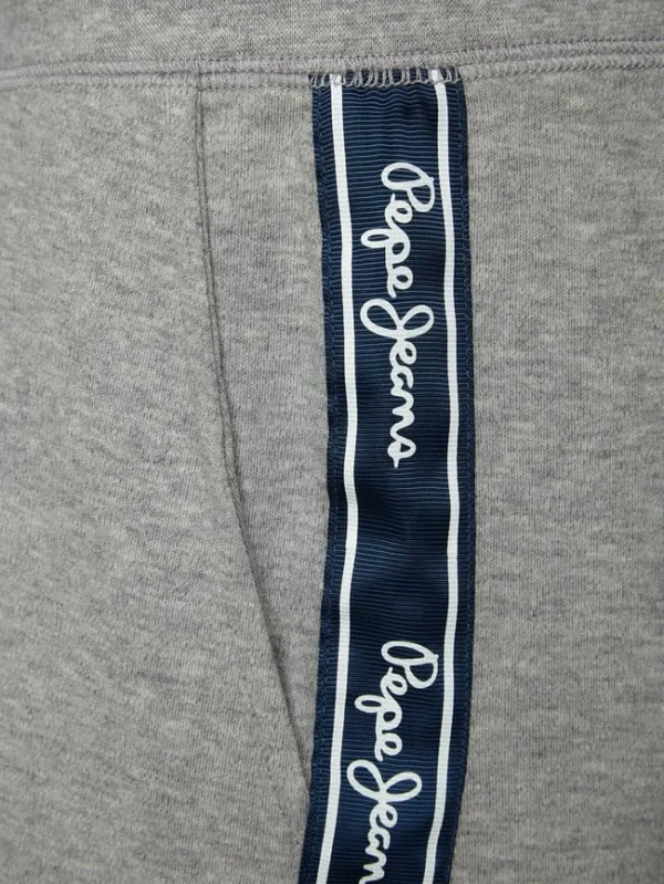 Blitzangebot ? Pepe ? Jeans Lounge-Hose Aus Baumwolle Modell ‘Hobbs’ – Mittelgrau Meliert ? 3
