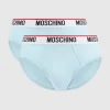 Rabatt ? Moschino Swim + Underwear Slip Mit Stretch-Anteil Im 2er-Pack – Hellblau ? 14